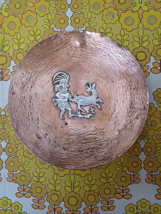 Vicky industria Peruana copper plate