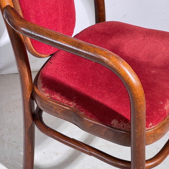 Image 1 of Set di 4 sedie da pranzo con schienale alto di Antonin Suman per Tatra Nabytok, anni '60