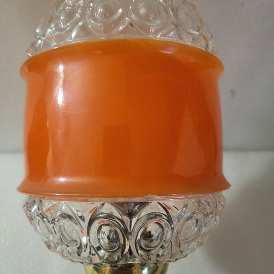 Image 1 of Vintage midi century table lamp, space age
