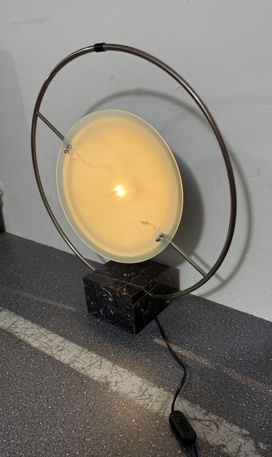 Image 1 of Saturn Table Lamp by Lucien Gau Space Age