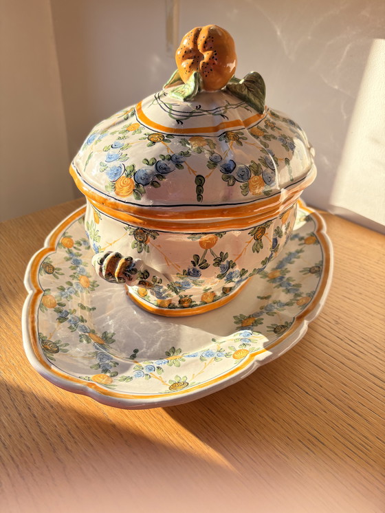 Image 1 of Soupière & l’assiette