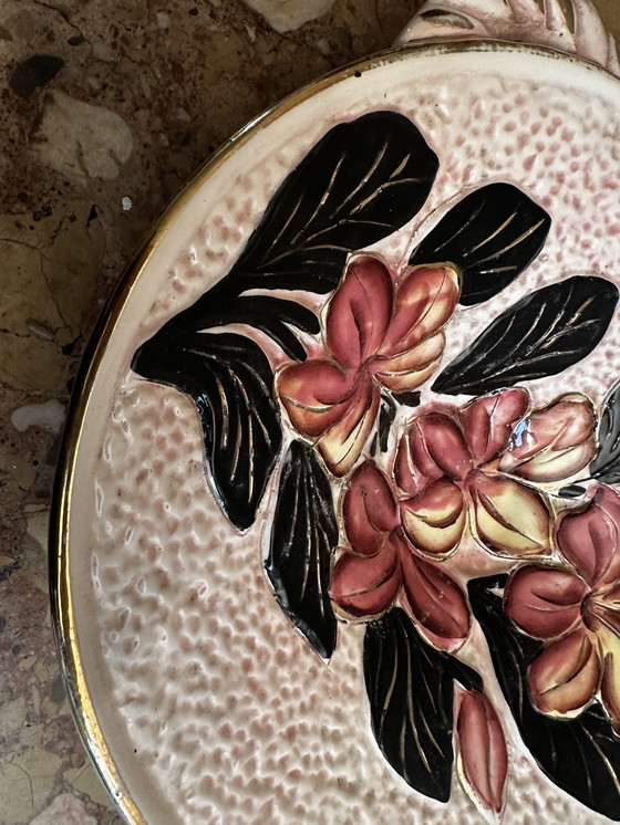 Image 1 of Vallauris ceramic centerpiece / fruit basket / empty pocket - 1960s