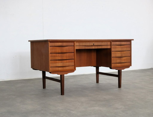 Vintage teak Deens bureau