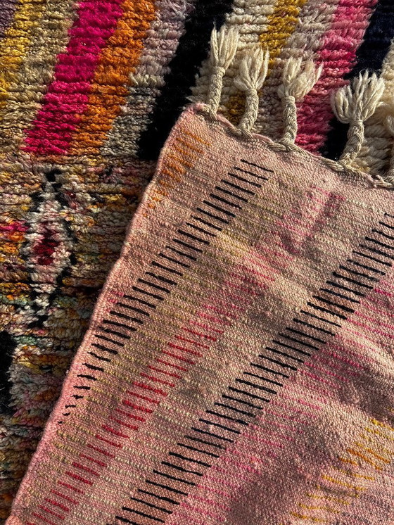 Image 1 of Alfombra bereber marroquí de 80 x 300 cm – Alfombra de pasillo de lana hecha a mano, larga y estrecha