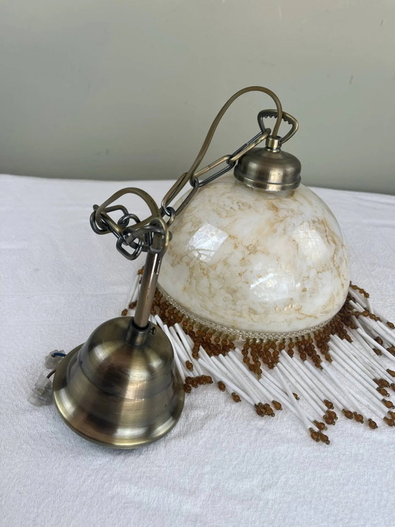 Suspension Art Déco – Crystal, Glass, Art Deco (photo 4 of 9)