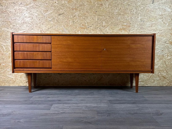 Image 1 of Credenza anni '60-'70 in teak Credenza danese di design moderno Danimarca