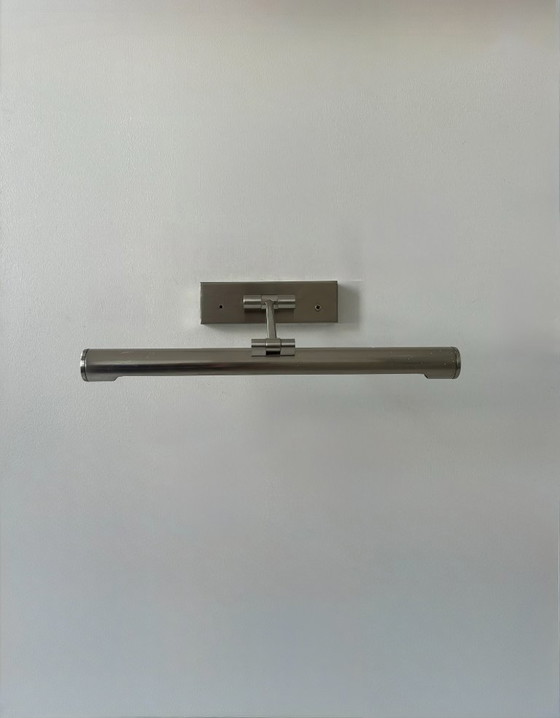 Image 1 of Coppia di applique cromate vintage regolabili, Francia, 1980