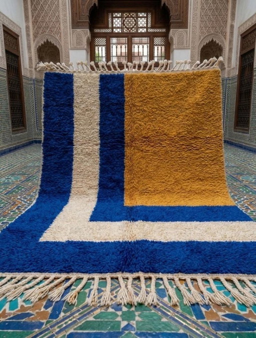 Marokkanischer Wollteppich 200 cm x 300 cm