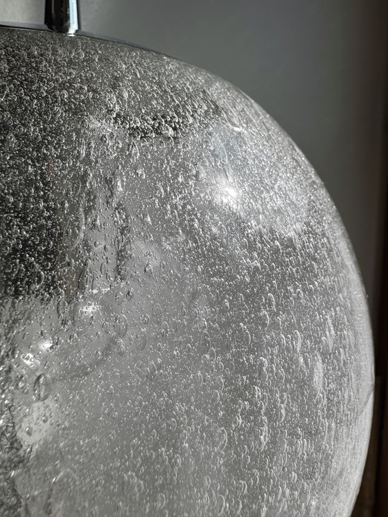 Image 1 of Hängeleuchte Bullé-Glas 70er Jahre