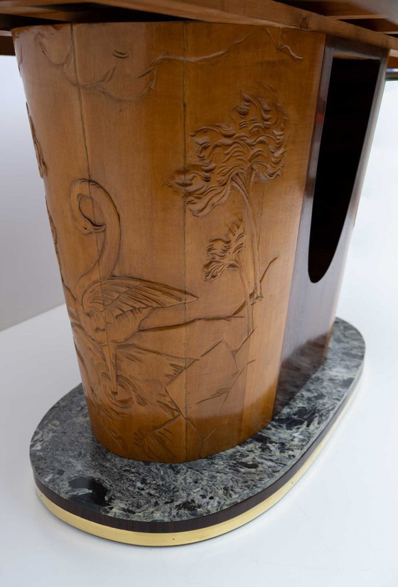 Image 1 of Tavolo da pranzo italiano moderno di metà secolo di Vittorio Dassi, design iconico, anni '50