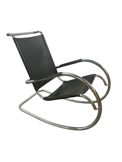 Mies Van Der Rohe Rocking Chair Schommelstoel Design Vintage