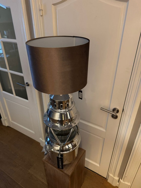 Image 1 of NEUE XXL Tischleuchte Eichholtz Beacon Nickel 95 cm hoch