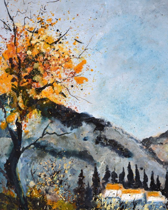 Afgelegen huizen in de Provence – A. Colant, Kunst, Canvas (photo 2 of 5)