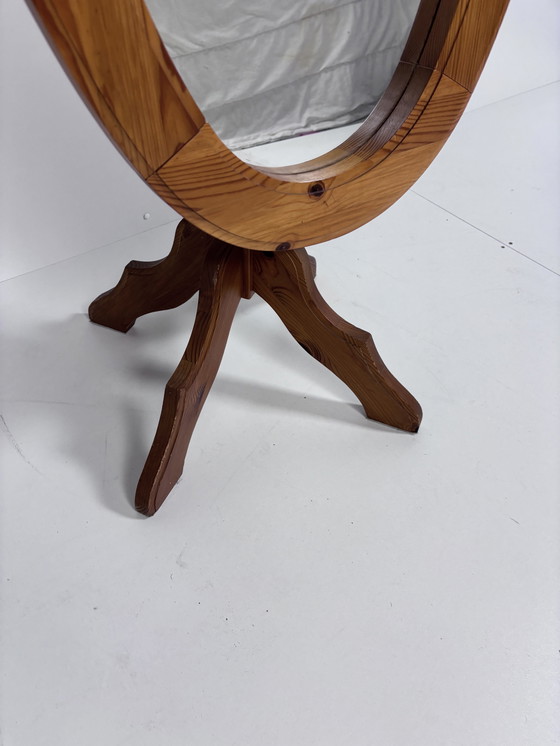 Image 1 of Vintage Pass Mirror Wood