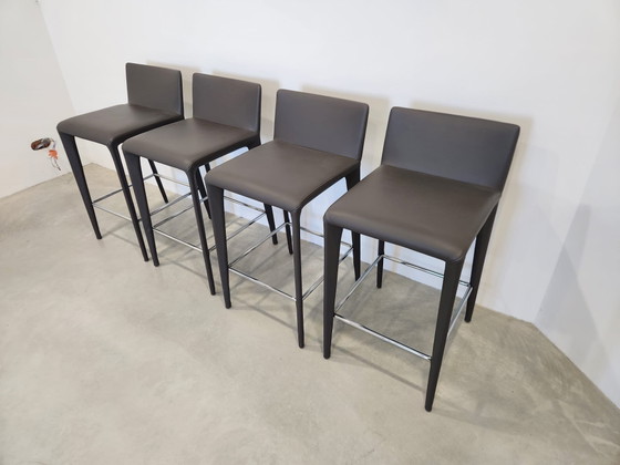 Bonaldo Bartoli Filly Up Too Barstools – Leather (photo 2 of 9)