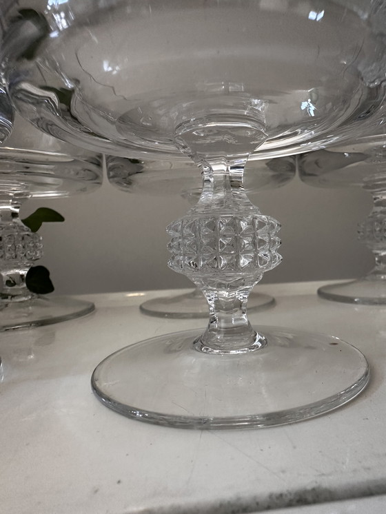 Image 1 of Set of 6 coupe champagne glasses