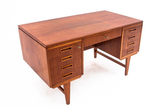 Image 1 of Schreibtisch aus Teakholz, Dänemark, 1960er Jahre.