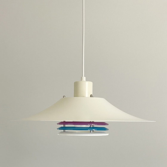 Image 1 of vintage Deens Design LAMP Mid Century Space Scandinavisch