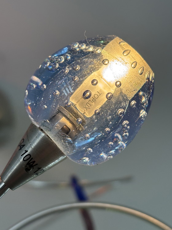 Image 1 of Harco Loor pendant lamp 12 light points “strawberry” Dutch design