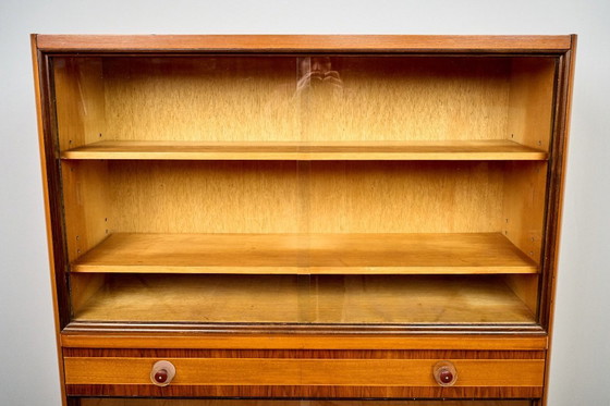 Image 1 of Art Deco Bookshelf, 1960s, Czechoslovakia