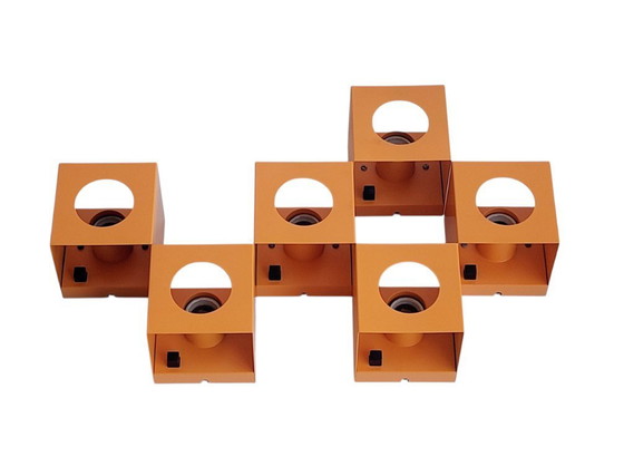 Image 1 of 6x Philips cube wall lights