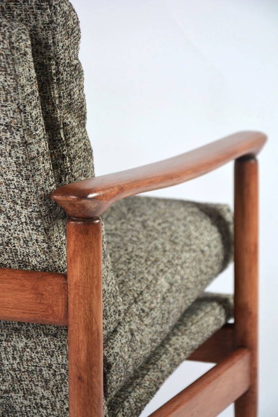 Image 1 of HOM24 fauteuil, vintage koffiekleur