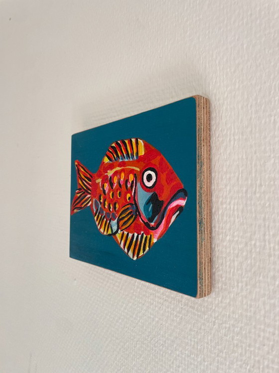 Painting Fish on Wood – Paintings & Drawings (photo 3 of 6)