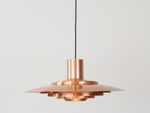 Danish Vintage P376 Pendant Lamp by Fabricius and Kastholm, Nordisk Solar, 1964