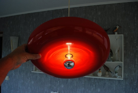 Image 1 of Plafonnier UFO en métal, designer Tibor Nádai, n° 2