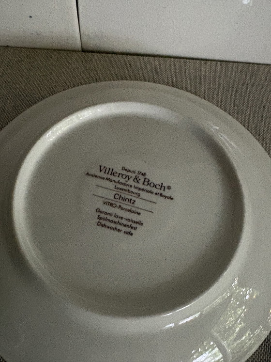 Villeroy & Boch Chinz Tassen und Untertassen 3x – Geschirr, Porcelain (photo 4 of 9)