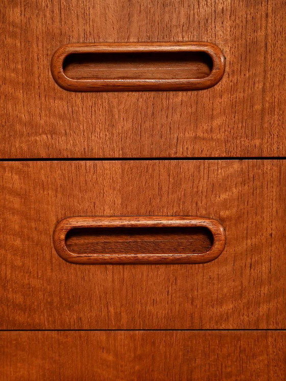 Image 1 of Kleine Scandinavische teakhouten boekenkast, jaren 60