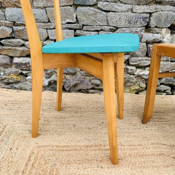 Image 1 of Satz von 4 ungleichen Stühlen