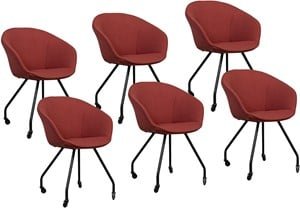 Bree's New World Dolce Esszimmerstuhl (6er-Set)