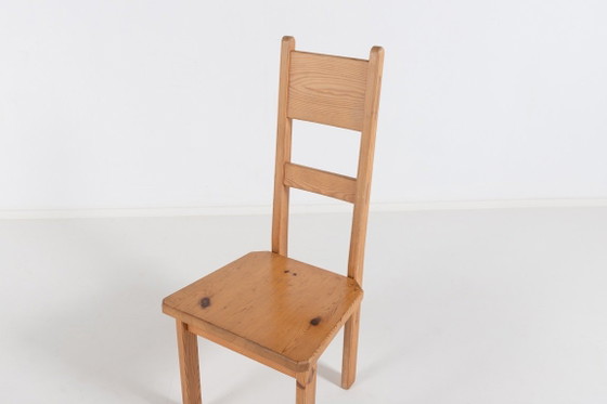 Image 1 of Ensemble de 6 chaises en pin de Roland Wilhelmsson pour Karl Andersson & Söner, Suède 1960