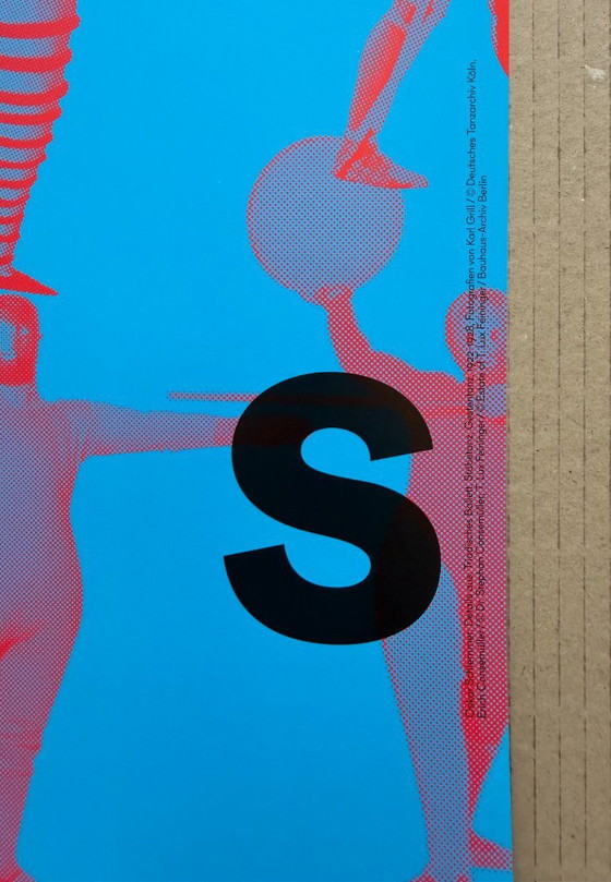 Oskar Schlemmer Figures, Bauhaus Archiv Berlin, 2019, Exhibition Poster – Paper (photo 5 of 10)