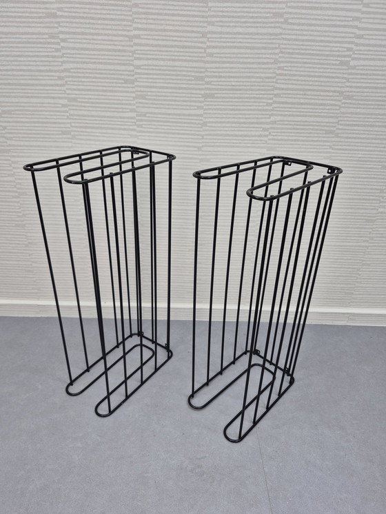 Image 1 of Vintage IKEA Van schoenenrek/kapstok draadstaal. Per stuk: