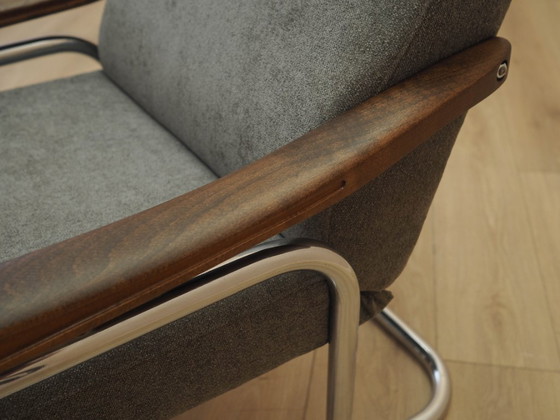 Fauteuil lounge italien avec dossier réglable et accoudoirs en hêtre, années 1970 – Textile, Wood (photo 15 of 20)