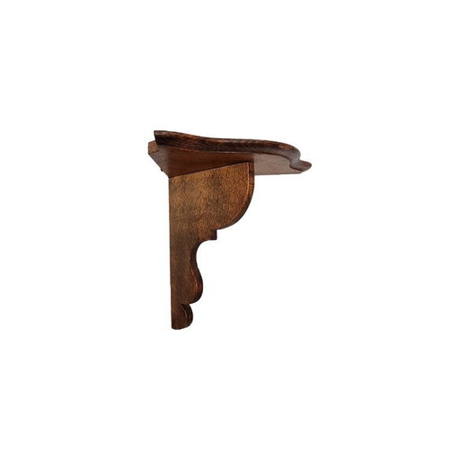 Oude beuken hoek wandconsole, 1e helft 20e eeuw