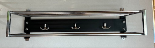 Vintage chrome wandkapstok