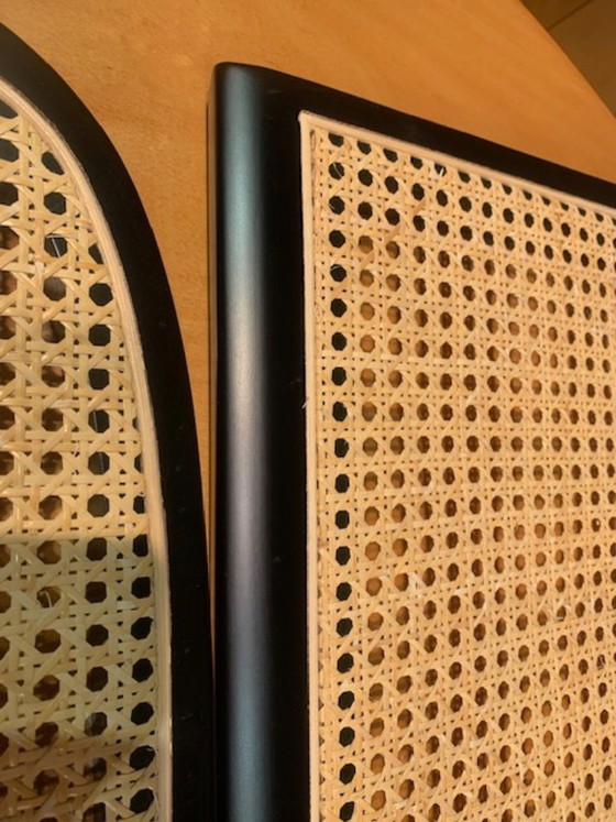 Image 1 of Siège de rechange, modèle Breuer, noir. Lot de 4