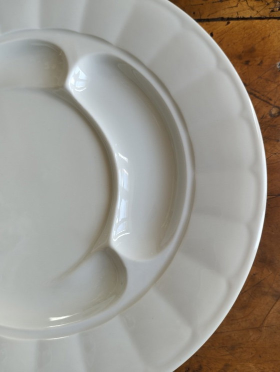 Image 1 of 6 Porzellan-Artischockenteller von Pillivuyt