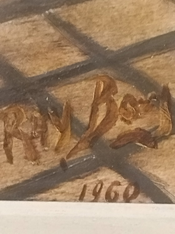 Image 1 of Superb Still Life - Bouquet of Daffodils - Raymond BOVY (1960)