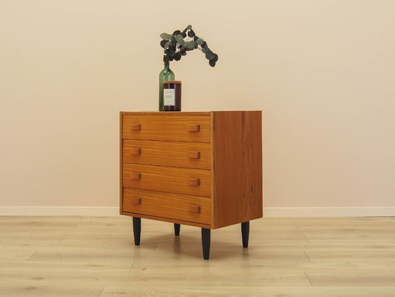 Image 1 of Teakhouten ladekast, Deens design, jaren 60, gemaakt in Denemarken.
