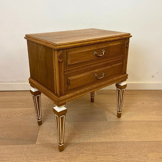 Image 1 of Comodino in stile Luigi XVI