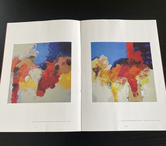 Image 1 of 2x Olieverf schilderijen di Henk van Vessem