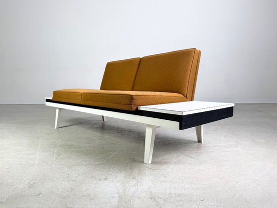 Image 1 of Divano originale Herman Miller Mid-Century con struttura in acciaio, divano George Nelson
