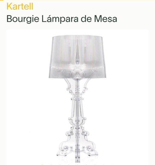 KARTELL Bourgie transparent – tafellampen (photo 2 of 7)