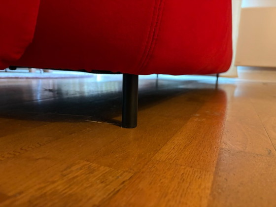 Pedrali 3-5 Sitzer Sofa - Modell Buddy (Roter Samt) – Velvet (photo 3 of 5)