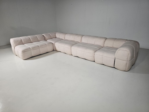 Vintage Cini Boeri Strips sofa in original upholstery