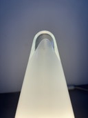 Vintage Kegelvormige Glas Lamp “Teepee” SCE